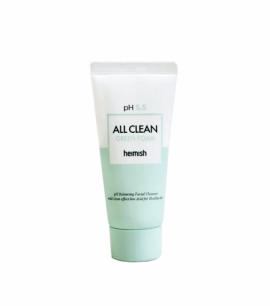 Заказать онлайн Heimish Слабокислотный гель для умывания для чувствительной кожи 30мл pH 5.5 All Clean Green Foam в KoreaSecret