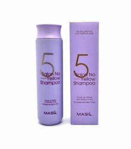 Заказать онлайн Masil Шампунь против желтизны волос 300 мл 5 Salon No Yellow Shampoo в KoreaSecret