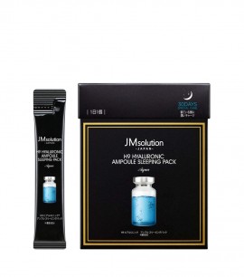 Заказать онлайн JMsolution Ночная увлажняющая маска с 9 видами гиалуроновой кислоты H9 Hyaluronic Ampoule Sleeping Pack Aqua в KoreaSecret