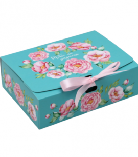 Заказать онлайн Коробка складная «Тебе на радость» 16.5*12.5*5см в KoreaSecret