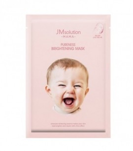 Заказать онлайн JMsolution Маска-салфетка выравнивающая тон гипоаллергенная Mama Pureness Brightening Mask в KoreaSecret