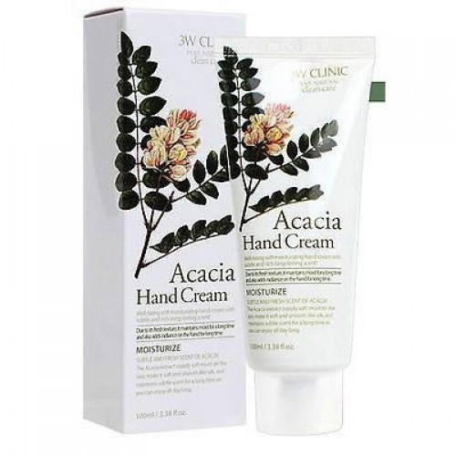 Заказать онлайн 3W Clinic Крем для рук с экстрактом акации Acacia Hand Cream в KoreaSecret