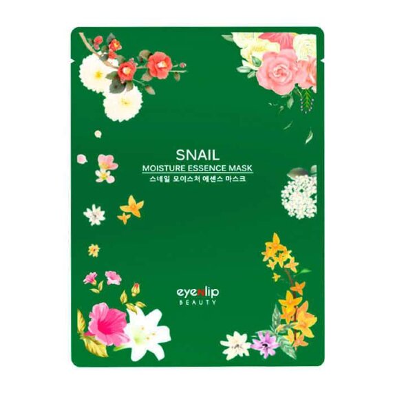 Заказать онлайн Eyenlip Маска-салфетка с улиточным муцином Snail Moisture Essence Mask в KoreaSecret