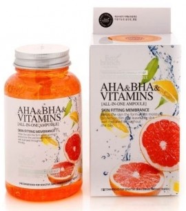 Заказать онлайн Eco Branch Ампульная витаминная сыворотка с кислотами AHA BHA Hypoallergenic Skin All In One Ampoule в KoreaSecret