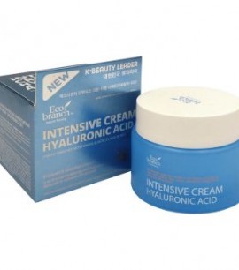 Заказать онлайн Eco Branch Интенсивный увлажняющий крем с гиалуроновой кислотой Intensive Hyaluronic Acid Cream в KoreaSecret