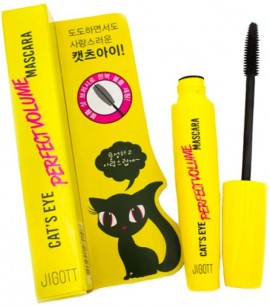 Заказать онлайн Jigott Тушь для придания объема Cat`s Eye Perfect Volume Mascara в KoreaSecret