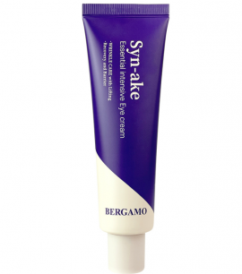 Заказать онлайн Bergamo Крем для век с пептидом змеиного яда Syn-Ake Essential Intensive Eye Cream в KoreaSecret