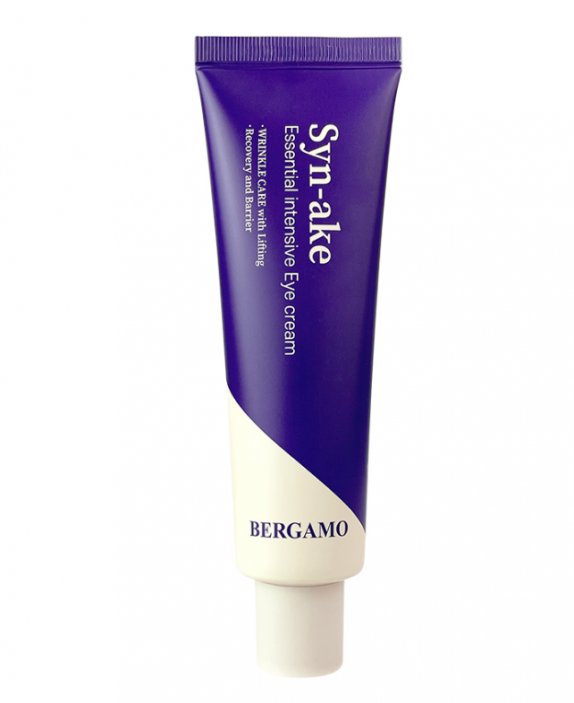 Заказать онлайн Bergamo Крем для век с пептидом змеиного яда Syn-Ake Essential Intensive Eye Cream в KoreaSecret