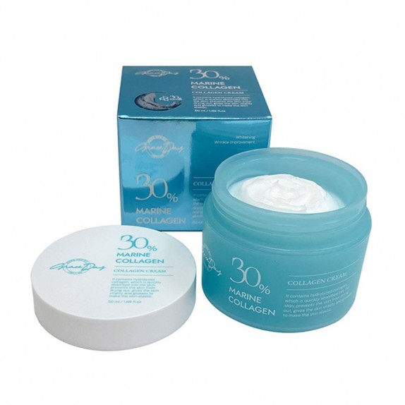 Заказать онлайн Grace Day Антивозрастной крем с морским коллагеном Marine Collagen Moisturizing Cream 30% в KoreaSecret