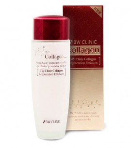 Заказать онлайн 3W Clinic Эмульсия регенерирующая с коллагеном Collagen Regeneration Emulsion в KoreaSecret