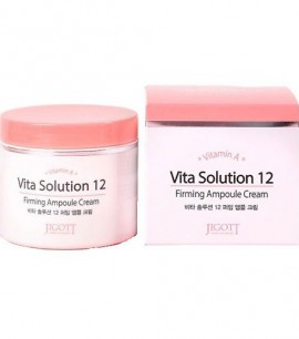 Jigott Подтягивающий ампульный крем для лица Vita Solution 12 Firming Ampoule Cream