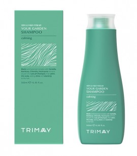 Заказать онлайн Trimay Бессульфатный биотиновый шампунь с экстрактом центеллы 500 мл Your Garden Shampoo в KoreaSecret