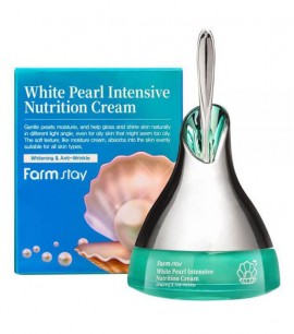 Заказать онлайн Farmstay Интенсивный питательный крем с жемчугом White Pearl Intensive Nutrition Cream в KoreaSecret